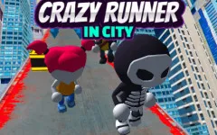 Crazy Runner in City